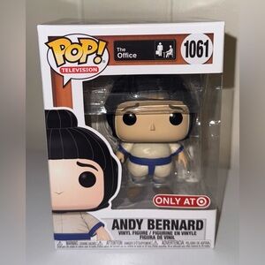 Funko Pop! Andy Bernard Figure - Black, Blue, White